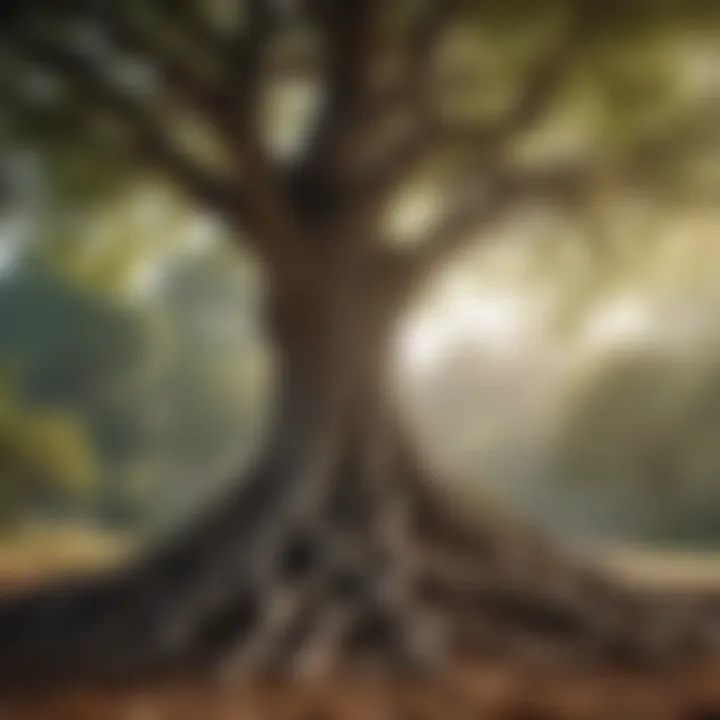 Friendship Tree: Roots of support and branches of companionship