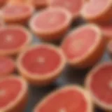 Graph depicting grapefruit's effects on drug metabolism