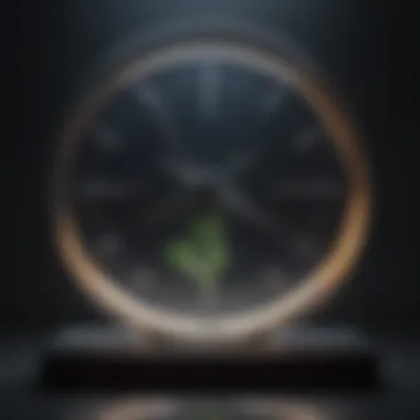 Vitality Through Balanced Circadian Rhythm Visual metaphor illustrating the importance of a healthy circadian rhythm for vitality