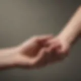 Supportive hand offering assistance