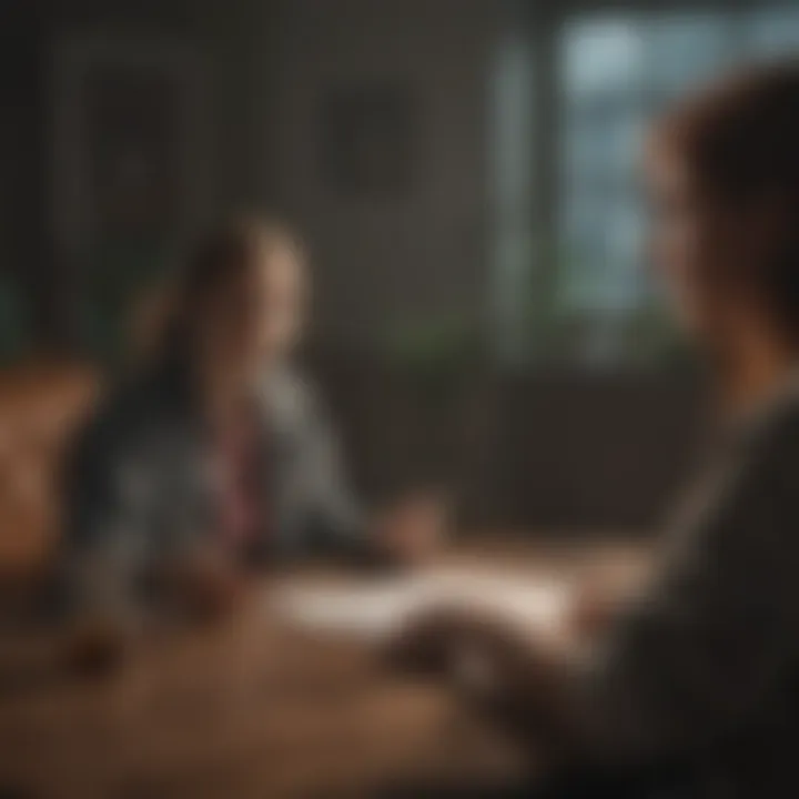 A visualization of various counselling techniques and their benefits.