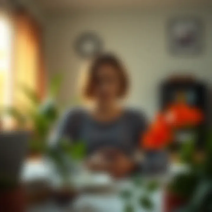 Visual representation of holistic mental health care