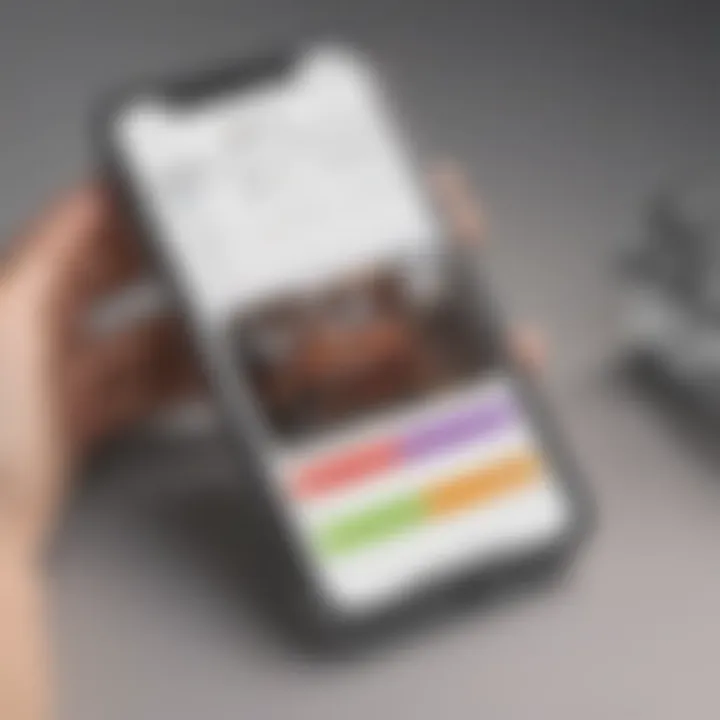 A comparison chart illustrating features and benefits of different hourly planner apps for iPhone.