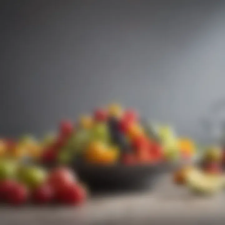 Plate of Fresh Fruits