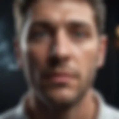 Enhanced Cognitive Abilities Person experiencing improved cognition after quitting smoking
