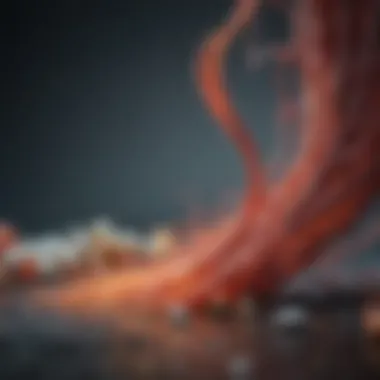 Visualizing Inflammation Pathways Inflammation pathway visualization in a unique graphic