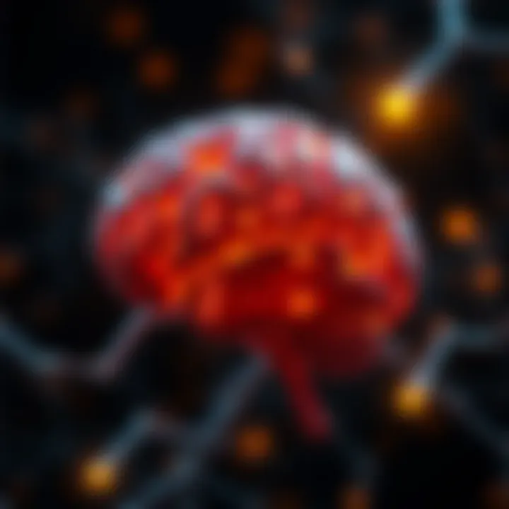 Neuroscience of Melody A brain with musical symbols integrated into its structure