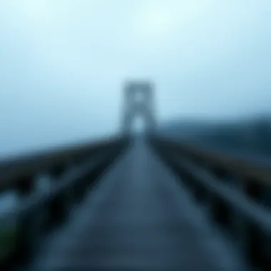 Bridge of Understanding A bridge symbolizing connection and understanding