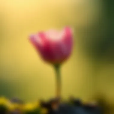 Emotional Growth A blooming flower representing growth and transformation