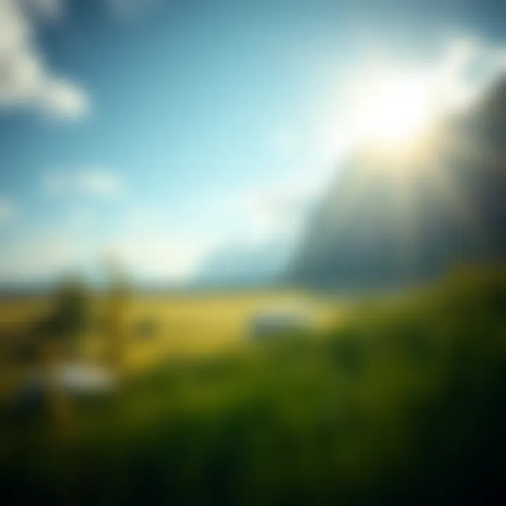 The Essence of Inner Peace A serene landscape symbolizing tranquility and peace