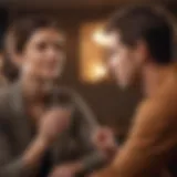 Dynamic Interaction in Life Coaching Life coach exchanging insights with a client