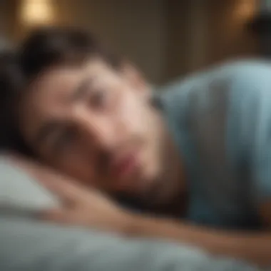 Impact of Daily Routine on Sleep Visual portrayal of lifestyle habits affecting sleep quality