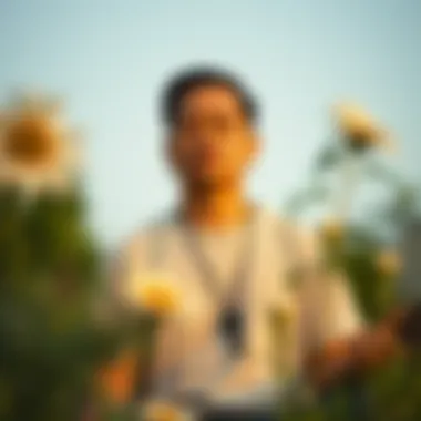 Cultivating Mindfulness: A Tool for Resilience An individual engaging in mindfulness practice