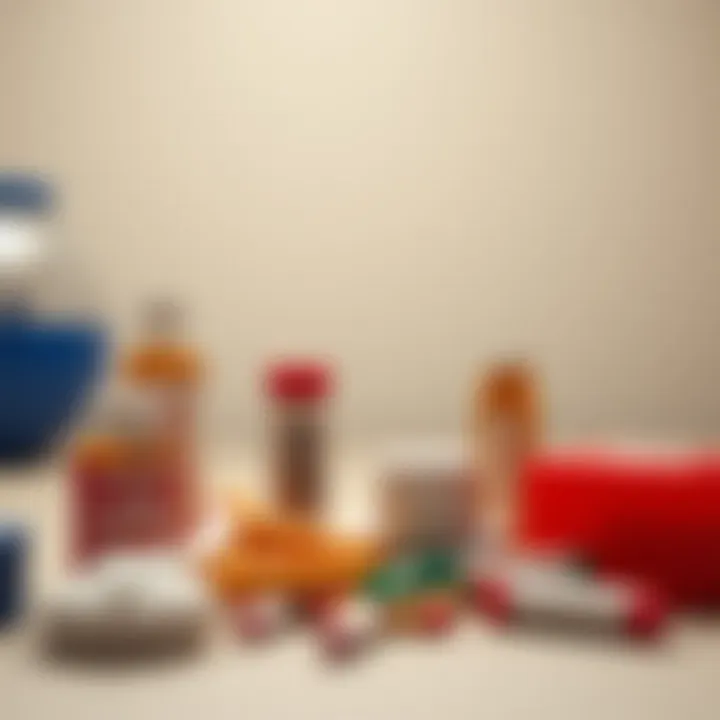 Alternatives to Nicotine Gum A depiction of various smoking cessation methods.