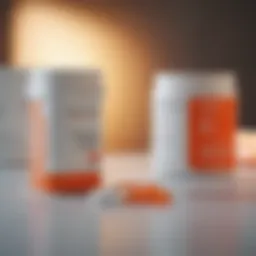 Elegant pharmaceutical packaging with Lorazepam tablets