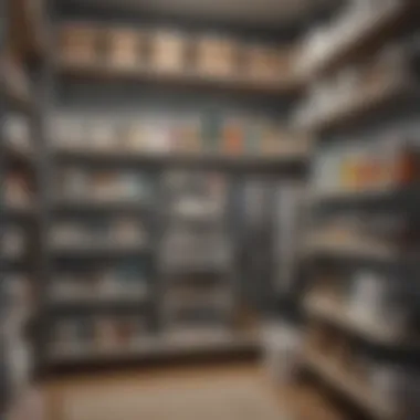 Efficient Cleaning Storage Solutions Bright and airy organized cleaning closet