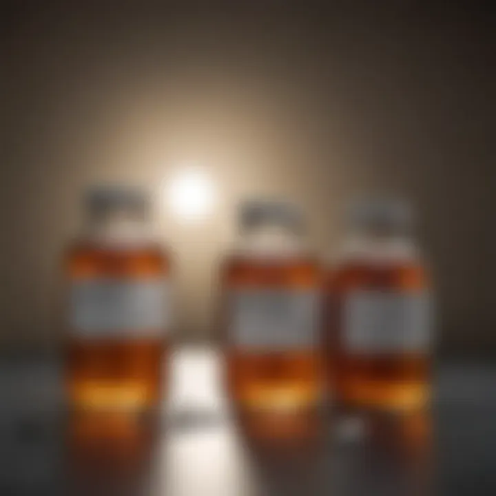 Medication bottles for treating depression