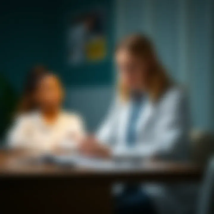 Conceptual art of informed decision-making in treatment