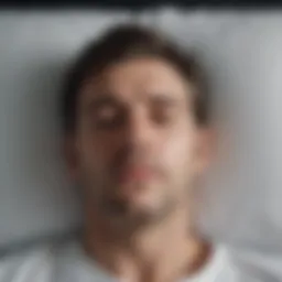Abstract depiction of a mind enveloped in sudden uncontrollable sleepiness