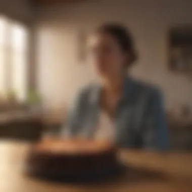 Cultivating Resilience Person practicing mindfulness on birthday