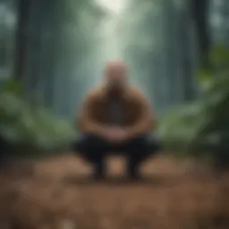 Mindfulness technique to overcome panic attack