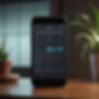 Advanced Mood Tracking System Mood tracking chart in a depression combatting app