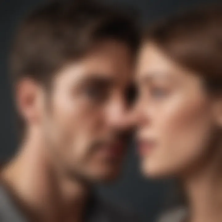 An illustration of open communication between partners