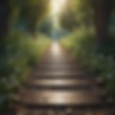 Pathway to Healing and Growth A pathway symbolizing healing and growth