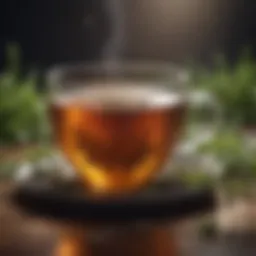 A calming herbal tea blend known for its anti-inflammatory properties.