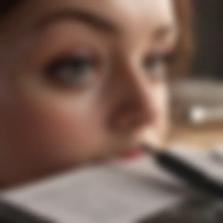 A journal and pen illustrating reflection