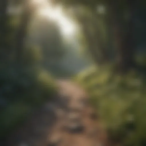 A serene landscape symbolizing healing