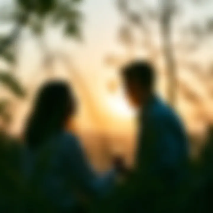 Hope and Recovery Amidst Challenges A serene nature scene symbolizing recovery and hope