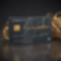 Emotional struggle depicted through a tangled credit card.