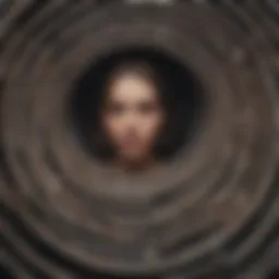 Illustration depicting the labyrinth of insecurity