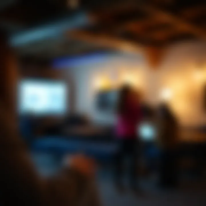 Community connection through technology