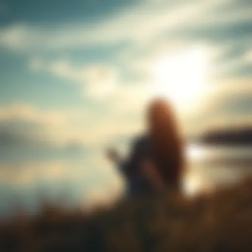 A serene landscape symbolizing peace and clarity.