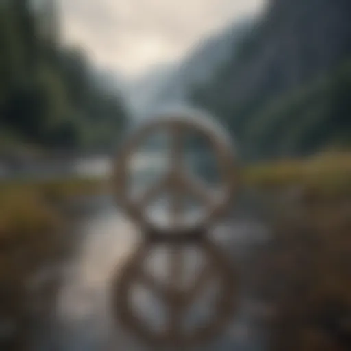 A serene landscape symbolizing tranquility and peace of mind.