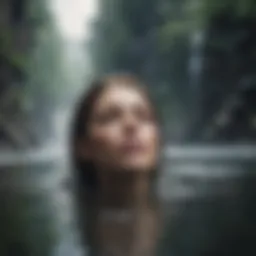 A serene landscape symbolizing emotional clarity