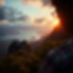 A serene landscape representing tranquility and hope