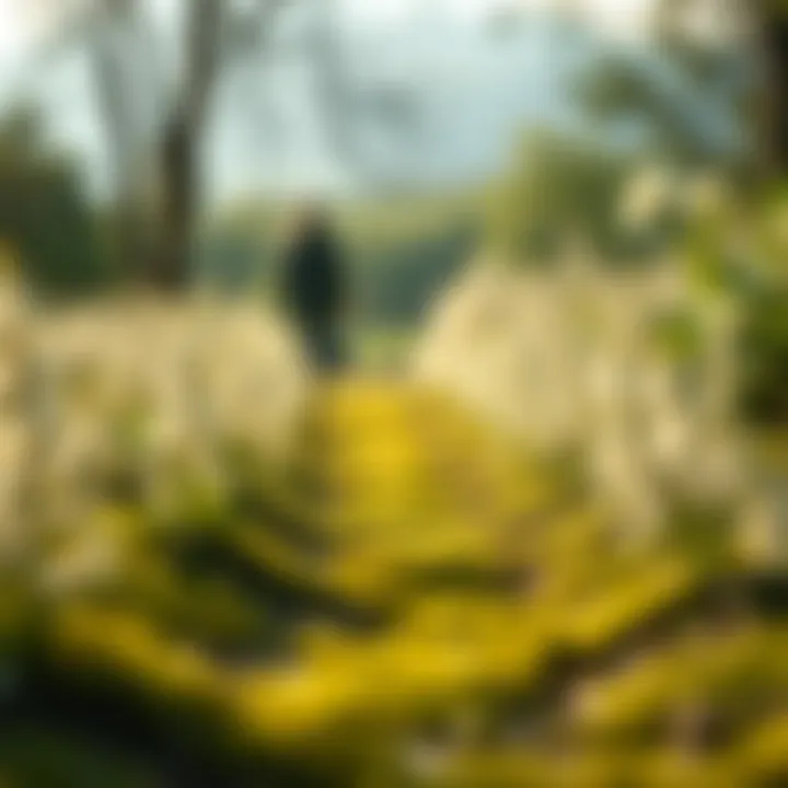 Path to Independence A serene environment symbolizing independence and personal growth.