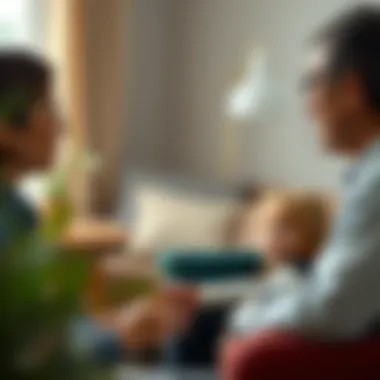 Open Dialogue A supportive conversation between a parent and their adult child.