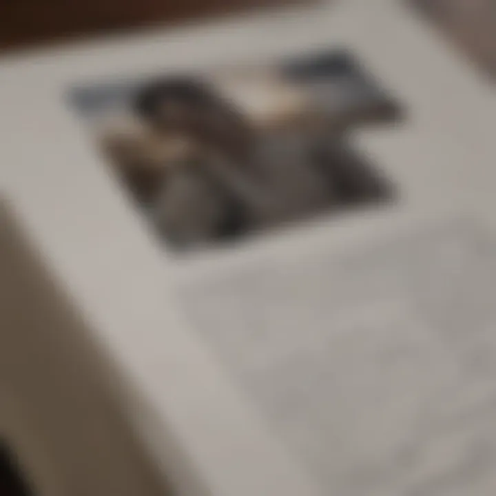A close-up of a journal filled with thoughts and emotions