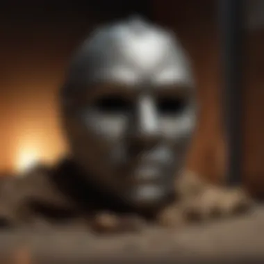 The Mask We Wear A visual metaphor of a mask representing hidden struggles