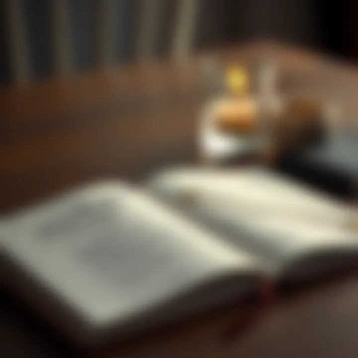 Defining Your Needs An open notebook with notes on personal needs and goals