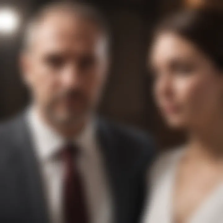 A couple seeking guidance from a professional, showcasing the value of support.