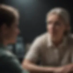 Occupational therapist conducting cognitive therapy session