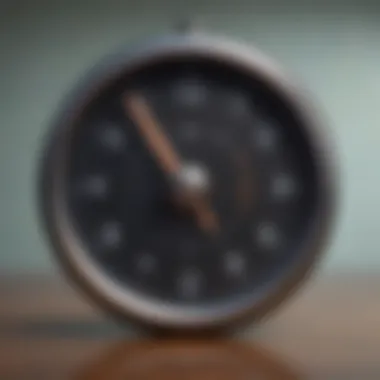 Optimal Timing Clock Illustration Optimal Timing Clock Illustration