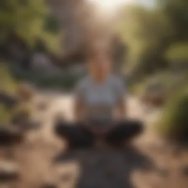 Outdoor meditation session in Glendale, AZ