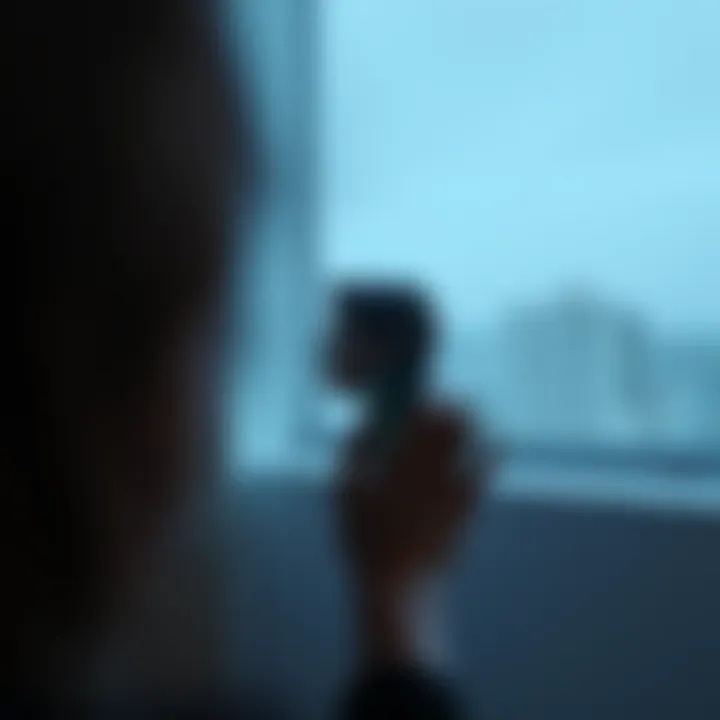 The Power of Self-Awareness Conceptual image illustrating self-awareness and reflection