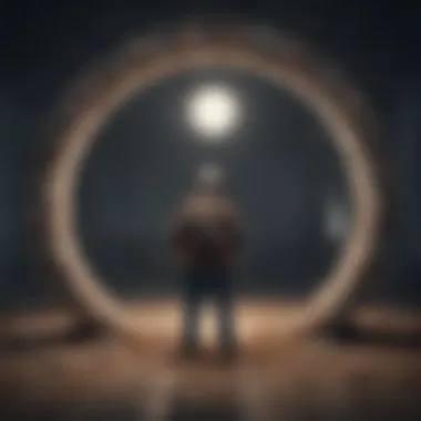The Vicious Cycle of Poverty's Influence on Mental Health Illustration showcasing the cycle of poverty impacting mental health